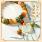 【定風波】菩提根雙圈手串 – 氣定則運穩，適合護身、避擾、轉散亂之局：圖片 5